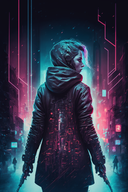 Cyberpunk à l'affut dans la ville rose