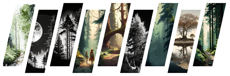 posters forêt